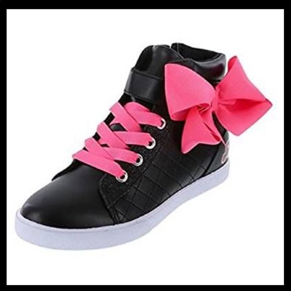jojo siwa black high top shoes